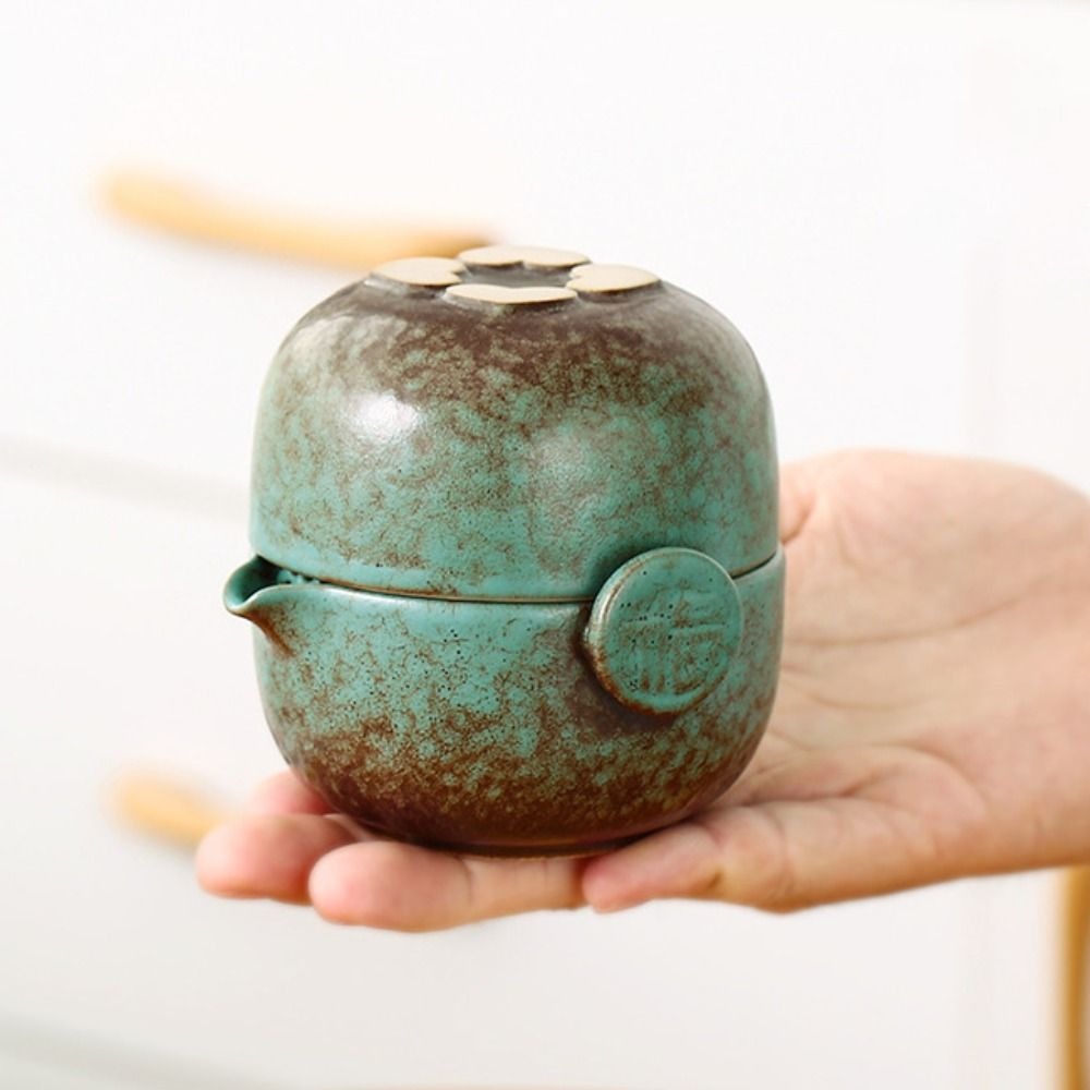 Korean Tea Set - Minimalist 2'si 1 Arada Çay Töreni