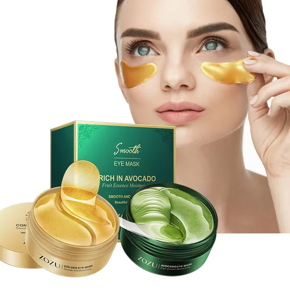 Sheet Mask Collagen - 24K Altın Göz Jeli Maskesi Avokado