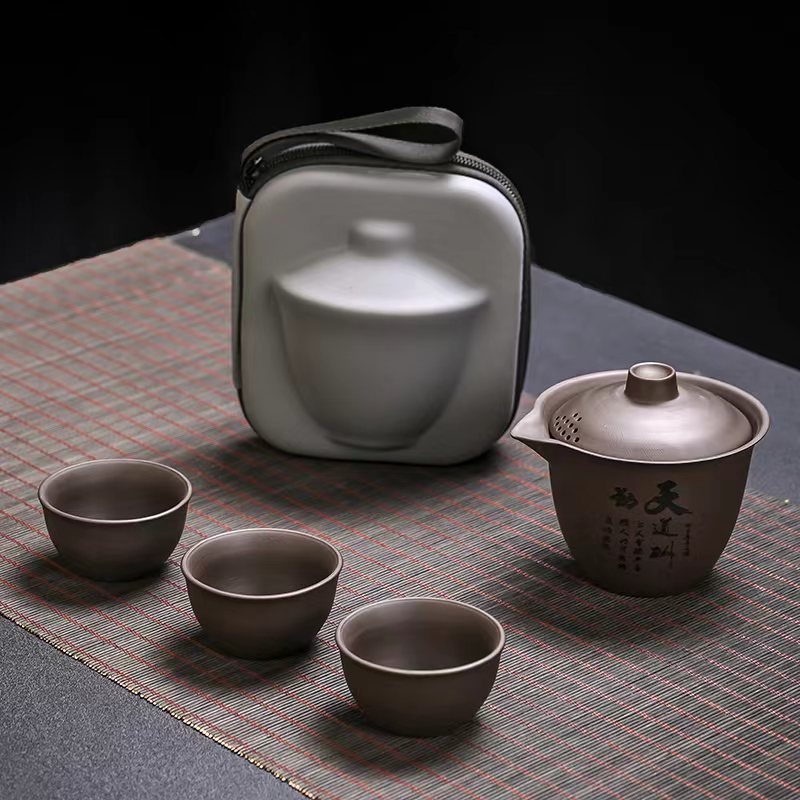 1 takım taşınabilir ZhiSha çay - Korean Tea Set incelemesi ve fiyatı