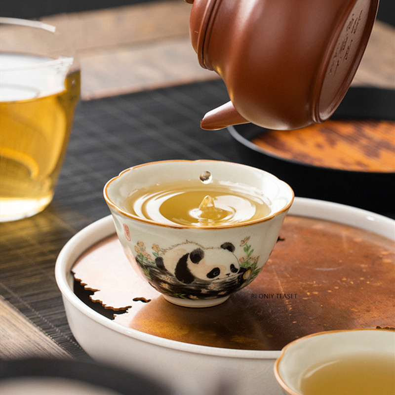 1 Adet Çin Geleneksel Ru Fırın - Korean Tea Set incelemesi ve fiyatı