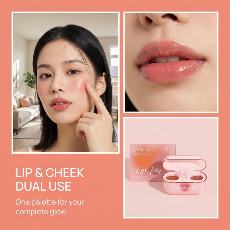İki Renkli Jöle Dudak Parlatıc - Lip Tint Korean incelemesi ve fiyatı
