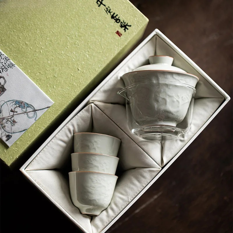 Butik El Yapımı Rölyef Kapaklı - Korean Tea Set incelemesi ve fiyatı