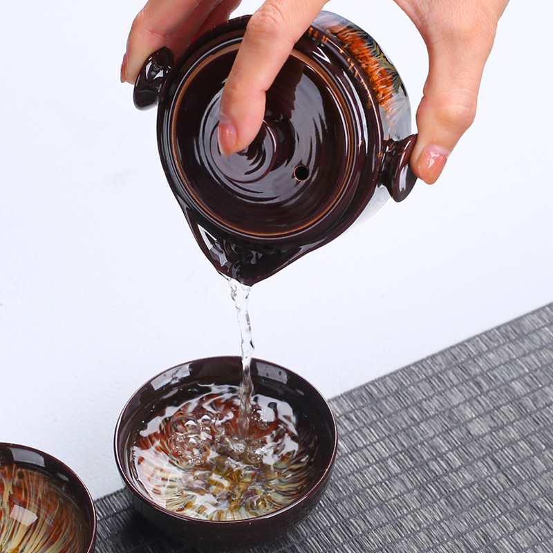 Taşınabilir seramik demlik gai - Korean Tea Set incelemesi ve fiyatı