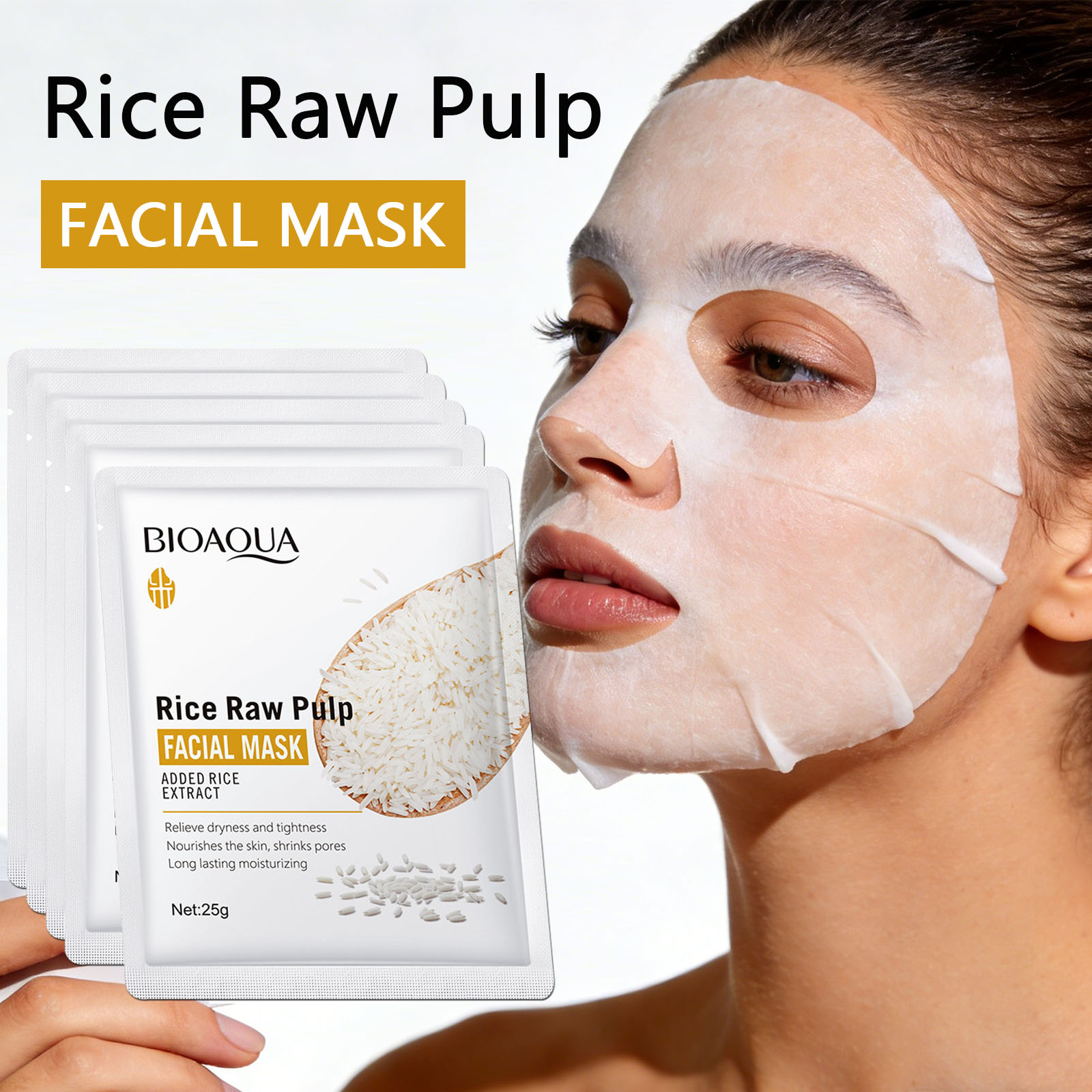 1/5/10/20 adet Pirinç Ham Hamu - Korean Skincare Routine incelemesi ve fiyatı